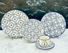 JUEGO DE 30 PIEZAS CERAMICA OXFORD NAUTICO