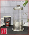 CAFETERA EMBOLO 1L CRYSTAL ROCK